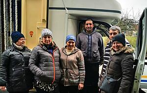 Nur wenige Tage bevor die russische Armee nun offenkundig zur Eroberung der Hafenstadt Odessa ansetzt, werden die Flüchtlinge mit dem Wohnmobil gerettet. Nur wenige Tage bevor die russische Armee nun offenkundig zur Eroberung der Hafenstadt Odessa ansetzt, werden die Flüchtlinge mit dem Wohnmobil gerettet.