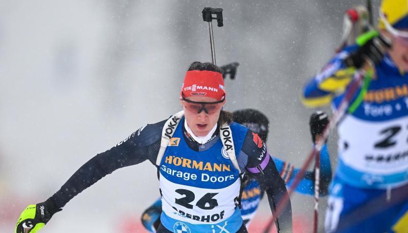 Vier Wochen vor Beginn der Olympischen Winterspiele hat Biathletin Denise Herrmann bislang noch nicht ihre Form gefunden.