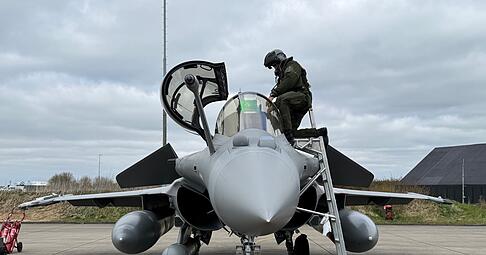 Eine französische Rafale war am ersten Einsatz von Eastern Sentry beteiligt. (Archivbild)