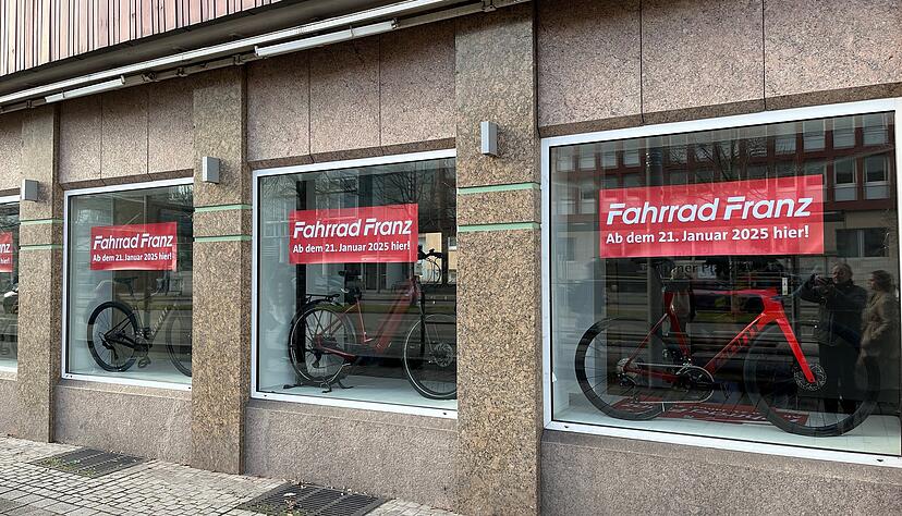 Die ersten Fahrr&auml;der stehen schon im Schaufenster. Am 21. Januar er&ouml;ffnet Fahrrad-Franz seinen Fahrradladen in der Heilbronner Allee.
