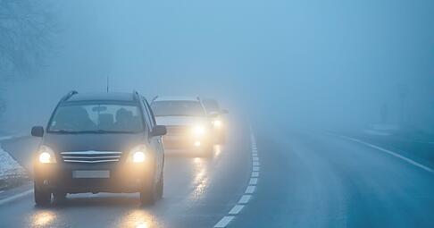 Glätte-Gefahr in der Region.