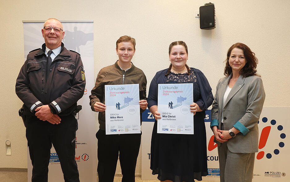 Elf Preisträger wurden beim Zivilcouragepreis 2024 ausgezeichnet.