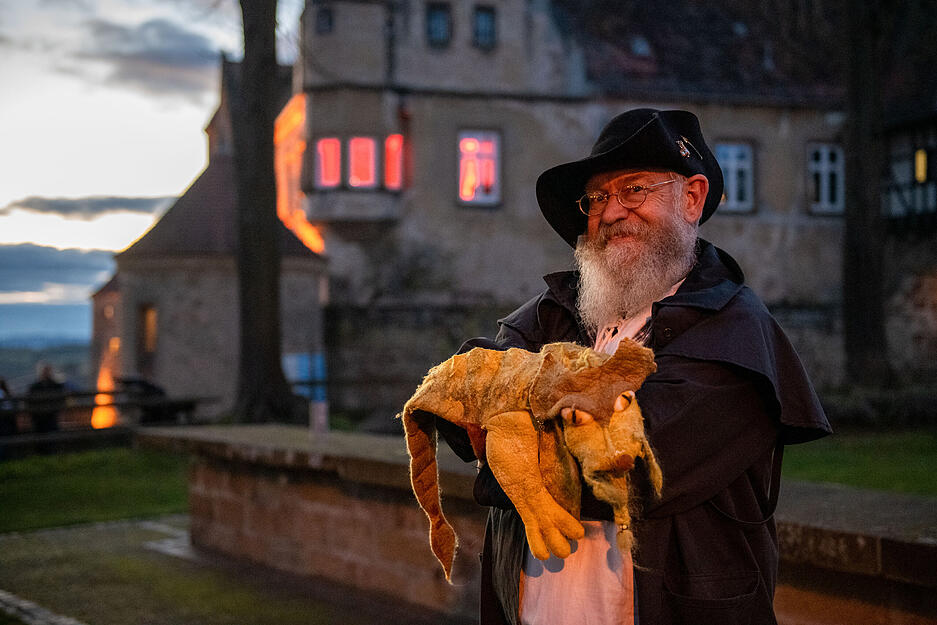 Mittelalterlicher Weihnachtsmarkt Burg Stettenfels