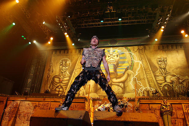 Konzert von Iron Maiden in Basel, St. Jakobshalle