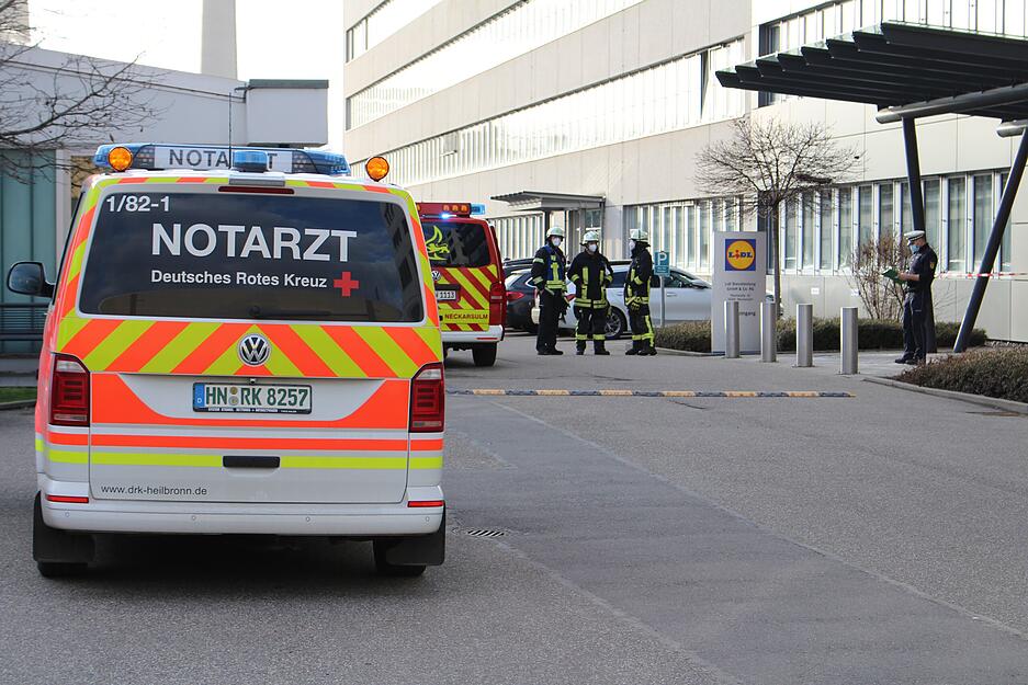 Explosion in Lidl-Verwaltungsgebäude