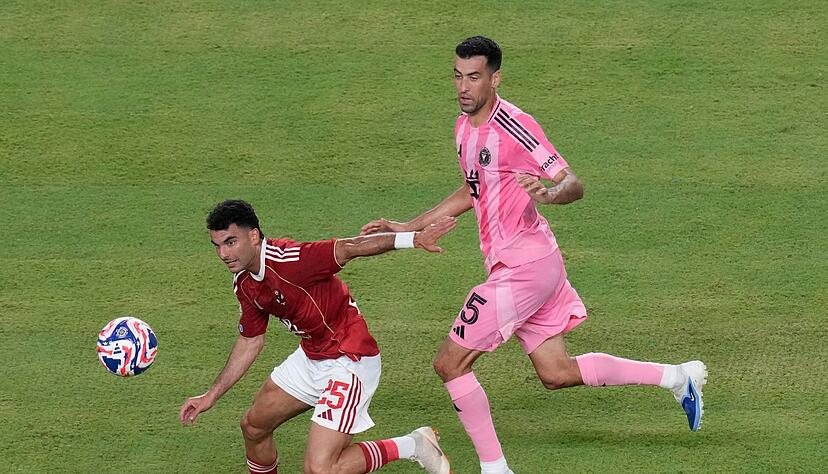 Sergio Busquets (r) spielt aktuell für Inter Miami