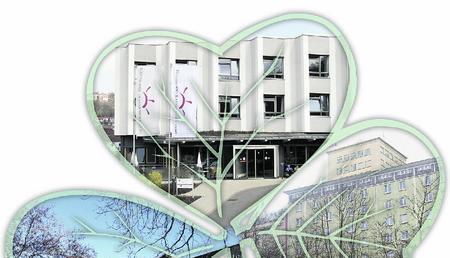 Ein neues Ganzes aus drei Krankenhauskomplexen - Landkreise und Diak könnten beim Klinikstrukturwandel Zeichen setzen. (Fotomontage: M. Lee) Ein neues Ganzes aus drei Krankenhauskomplexen - Landkreise und Diak könnten beim Klinikstrukturwandel Zeichen setzen. (Fotomontage: M. Lee)