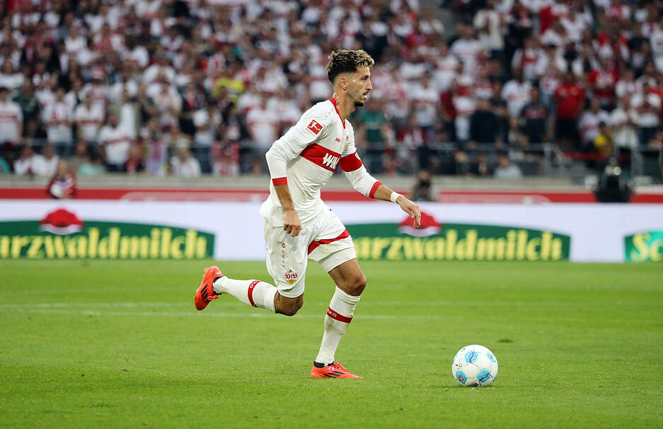 Mit dem VfB Stuttgart erlebte Karazor auch den Aufstieg in die Bundesliga.