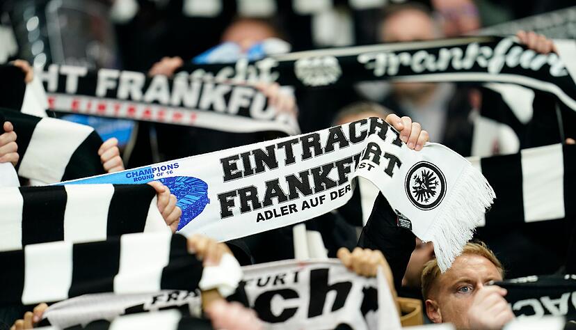 Ein Eintracht-Fan wurde nach Ausschreitungen verurteilt. (Archivbild)