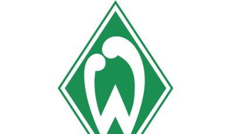 Das Logo des Fußball-Erstligisten SV Werder Bremen. Foto:
