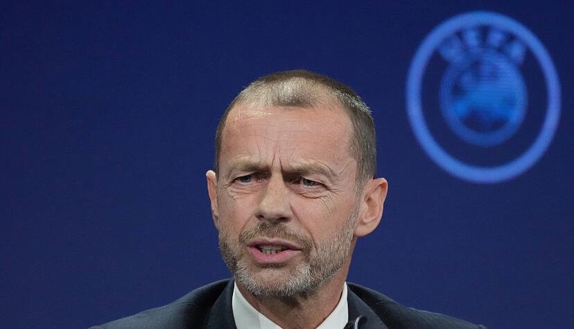 UEFA-Präsident Aleksander Ceferin sieht Liga-Spiele im Ausland kritisch. (Archivbild)