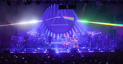 Das Kult-Cover von „The Dark Side Of The Moon“ darf nicht fehlen: Brit Floyd in der Harmonie Heilbronn.