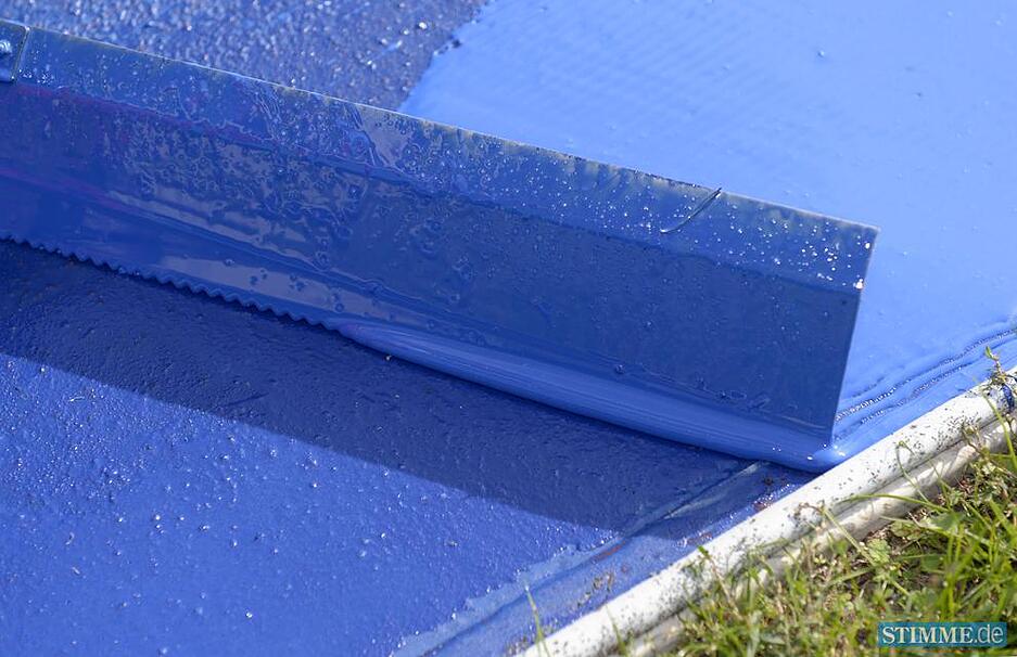 Neue Tartanbahn Frankenstadion | 2.10.