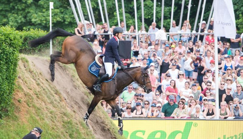 Matthew Sampson siegte in Hamburg auf Gloria. Matthew Sampson siegte in Hamburg auf Gloria.