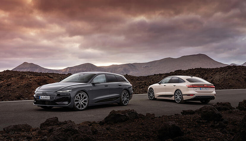 Den Audi A6 E-Tron gibt es als Avant und Limousine.