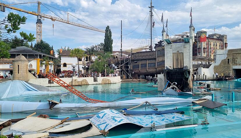 Bei dem Unfall im gr&ouml;&szlig;ten Freizeitpark in Deutschland waren im August 2023 mehrere Menschen verletzt worden. (Archivbild)