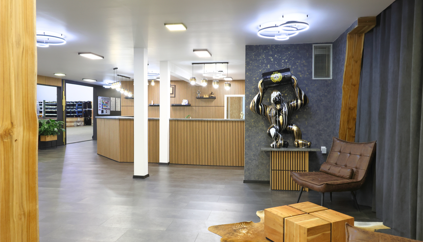 Der Eingangsbereich des neuen Studios der Kampfsportschmiede in Heilbronn. Neuer&ouml;ffnung ist am 13. Juli. Foto: privat