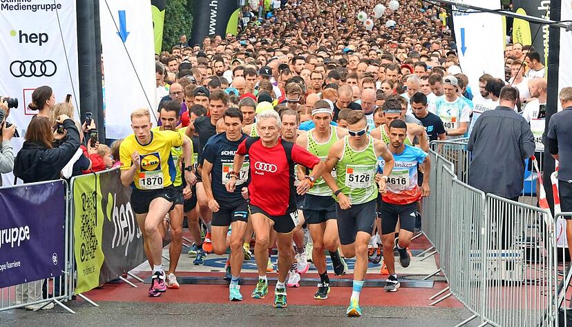 Wie im Jahr 2023 werden zum Stimme-Firmenlauf wieder mehr als 7000 Läufer auf die 5,7 Kilometer lange Strecke gehen. Wie im Jahr 2023 werden zum Stimme-Firmenlauf wieder mehr als 7000 Läufer auf die 5,7 Kilometer lange Strecke gehen.