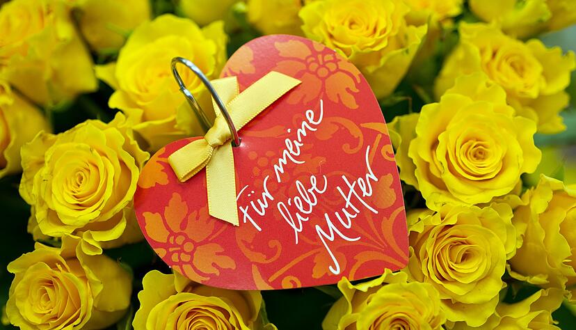 Blumen sind ein beliebtes Geschenk zu Muttertag. Blumen sind ein beliebtes Geschenk zu Muttertag.
