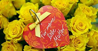 Blumen sind ein beliebtes Geschenk zu Muttertag. Blumen sind ein beliebtes Geschenk zu Muttertag.