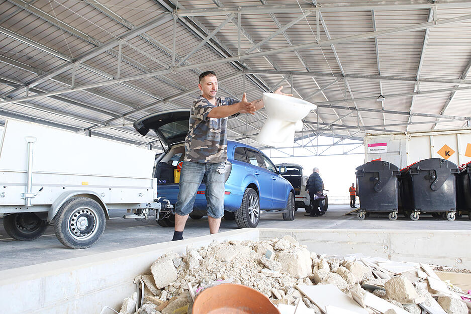 Er&ouml;ffnung Recyclinghof Plus am Wartberg