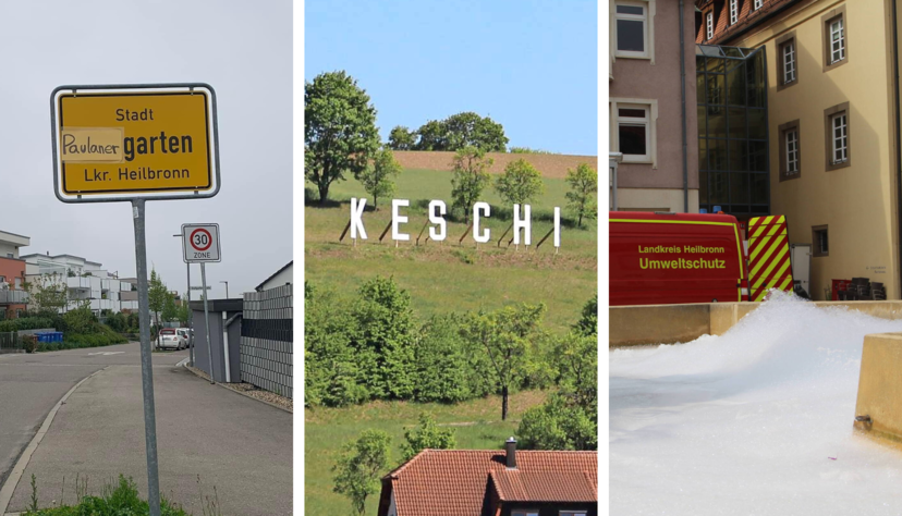 In der Region Heilbronn haben sich in den letzten Jahren bereits einige skurrile Maistreiche ereignet.