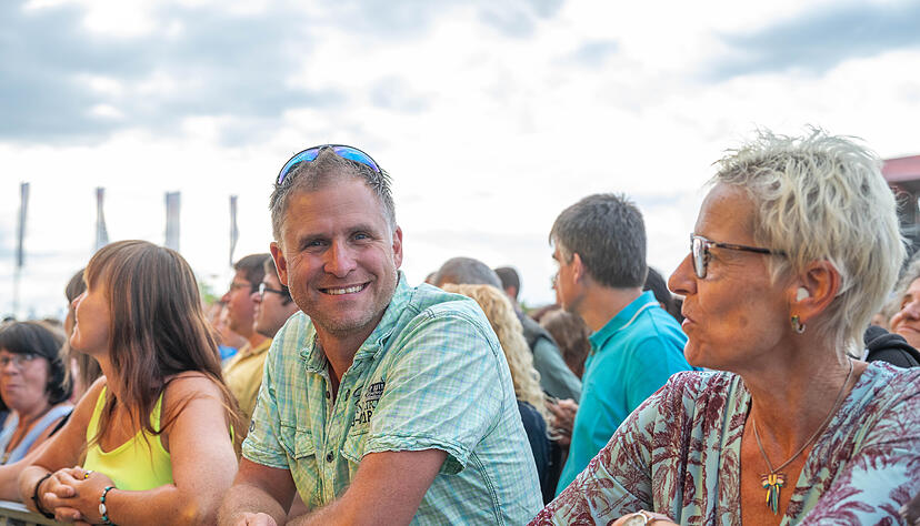 Rund 10.000 Besucher kamen am Freitag zum Würth-Open-Air nach Gaisbach.