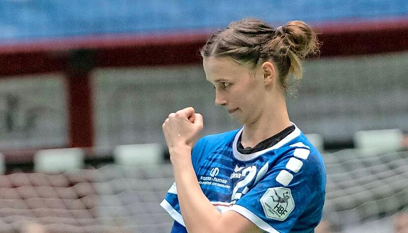 Stark am Ball: Nele Reimer bleibt ein weiteres Jahr in Neckarsulm.
Foto: Kunz Stark am Ball: Nele Reimer bleibt ein weiteres Jahr in Neckarsulm.
Foto: Kunz
