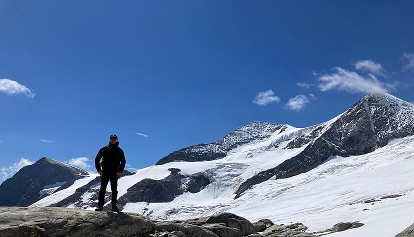 Noch führt die Tour zum Großvenediger über den Gletscher. Noch führt die Tour zum Großvenediger über den Gletscher.