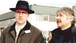 Frank Rupp (links) und Dr. Ulrich Eberhardt bewerteten in Ring zwei.