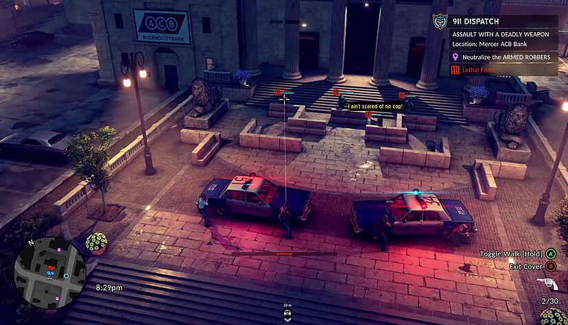 Der Arbeitstag kann auch in einer wilden Schie&szlig;erei bei einem Bank&uuml;berfall enden.