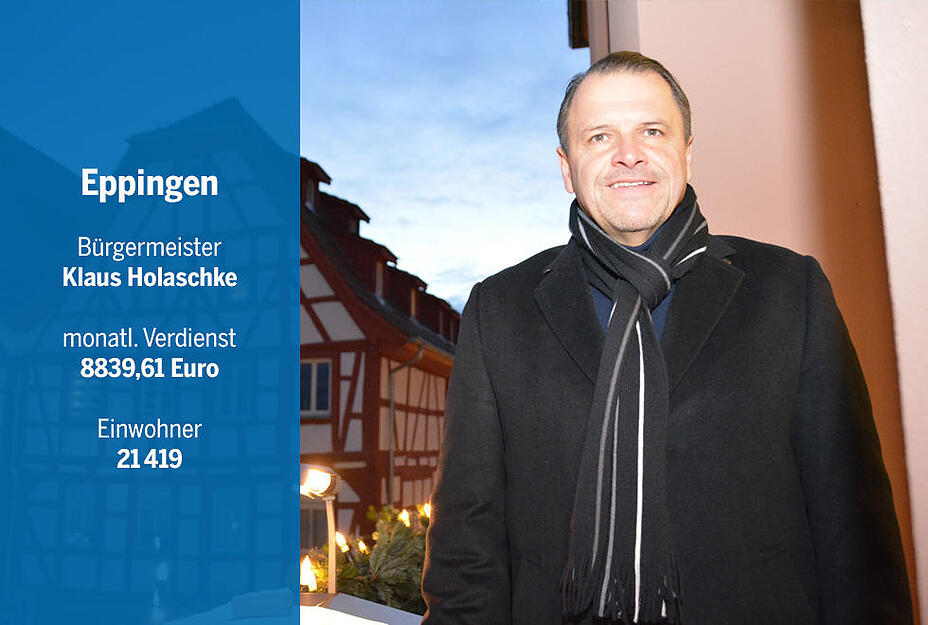 Für Bürgermeister in Städten mit knapp über 20.000 Einwohnern gibt es eine einheitliche Gehaltsstufe.