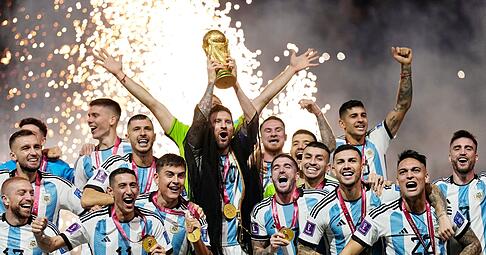 Gratulationen f&uuml;r die argentinische Mannschaft kommen von allen Seiten.