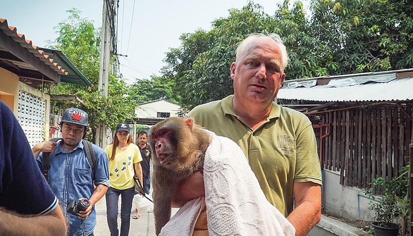 WFFT-Gr&uuml;nder Edwin Wiek setzt sich f&uuml;r die Tiere ein.