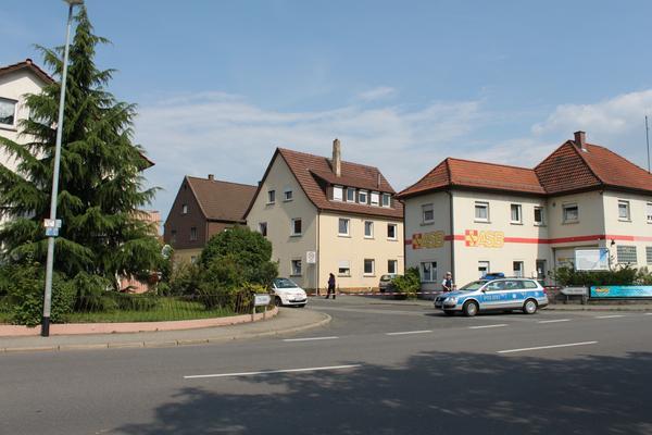 Als die Polizei kurz darauf am Tatort in der Lauffener Paulinenstraße ankam, ... Als die Polizei kurz darauf am Tatort in der Lauffener Paulinenstraße ankam, ...