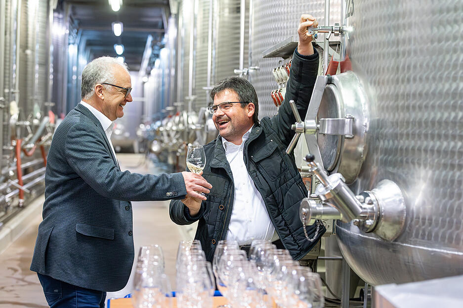 Genussvolle Einblicke: Beim Weinquiz-Finale stand die regionale Weinkultur im Mittelpunkt. Genussvolle Einblicke: Beim Weinquiz-Finale stand die regionale Weinkultur im Mittelpunkt.
