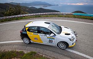 René Noller und Stephan Schneeweiß waren zweitweise zu schnell für die italienischen Rallye-Regularien.