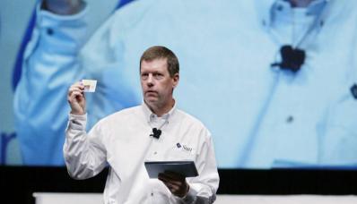 Sun-Konzernchef Scott McNealy auf einer Messe in Las Vegas (Archivfoto).