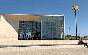 Das neue Gebäude passt sich optisch gut in die Umgebung ein.
Foto: Valerie Blass Das neue Gebäude passt sich optisch gut in die Umgebung ein.
Foto: Valerie Blass
