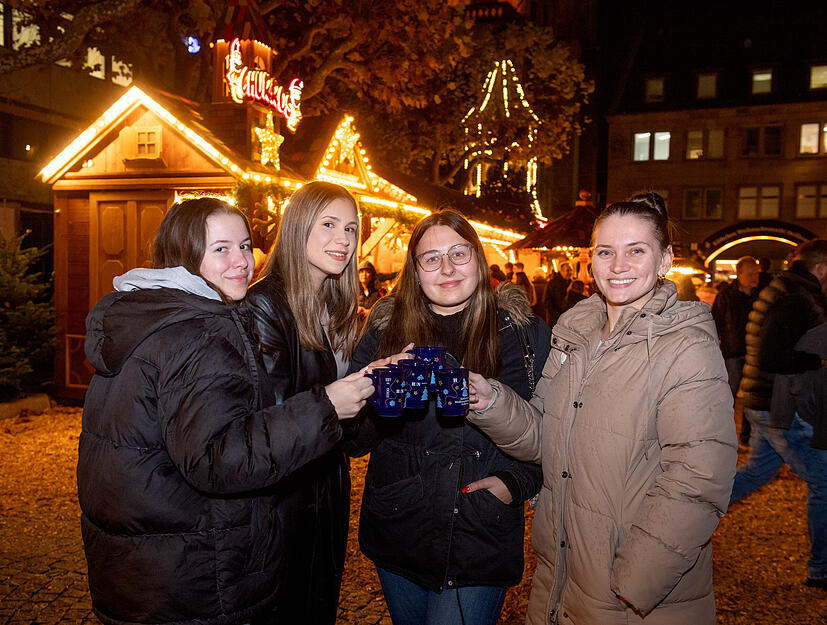 Am Dienstag, 21. November, startete der Heilbronner Weihnachtsmarkt.