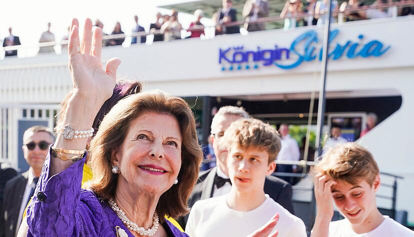 Königin Silvia von Schweden ist einige Male mit dem nach ihr benannten Schiff gefahren. (Archivbild) Königin Silvia von Schweden ist einige Male mit dem nach ihr benannten Schiff gefahren. (Archivbild)