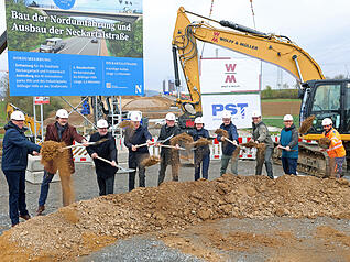 Der Spatenstich zur Nordumfahrung in Heilbronn markiert den Start eines wichtigen Infrastrukturprojekts.