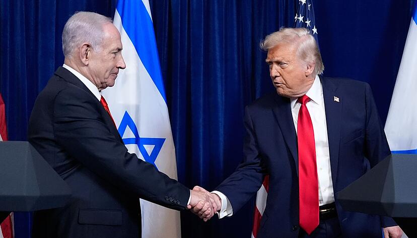 Israels Premier Netanjahu k&uuml;ndigt die Auszeichnung von US-Pr&auml;sident Trump mit dem Israel-Preis an.