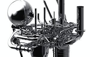 Das geplante Prometheus-Triebwerk f&uuml;r die ArianeNext. Foto: ArianeGroup