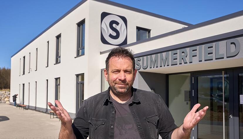 Ikke Hüftgold privat: Plattenfirma und Gartenbaucenter. (Archivbild)