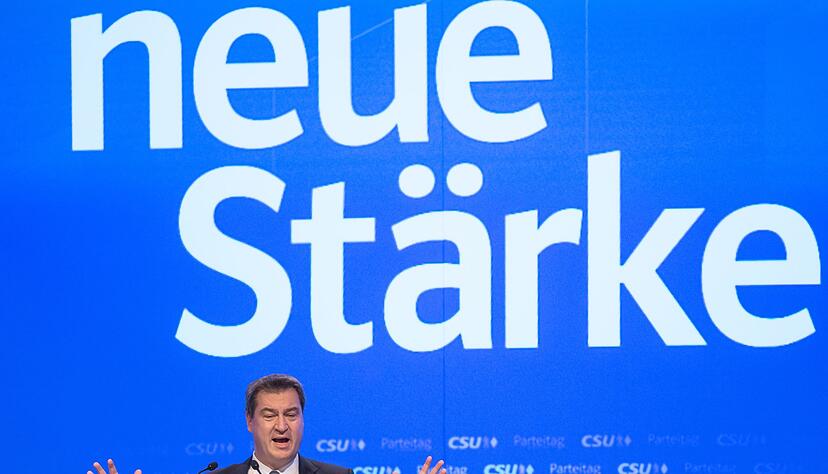 Im Januar 2019 wurde Markus S&ouml;der erstmals zum CSU-Chef gew&auml;hlt. (Archivbild)