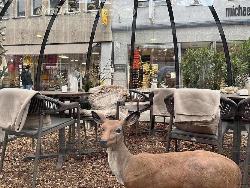 Das Lokal ist voll im Weihnachtsfieber. Für Luiza beginnt damit die schönste Zeit im Jahr.