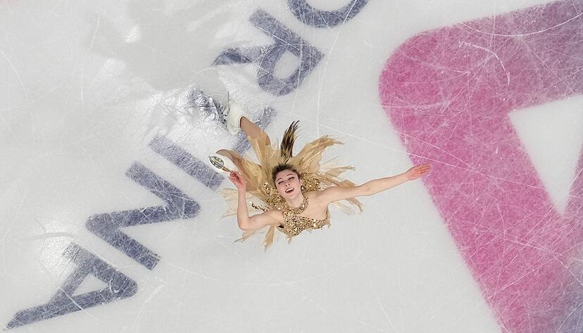 Alysa Liu l&auml;uft zu Gold.