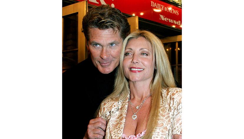 Hasselhoff und Bach heirateten 1989 und ließen sich im Jahr 2006 wieder scheiden. (Archivbild) Hasselhoff und Bach heirateten 1989 und ließen sich im Jahr 2006 wieder scheiden. (Archivbild)