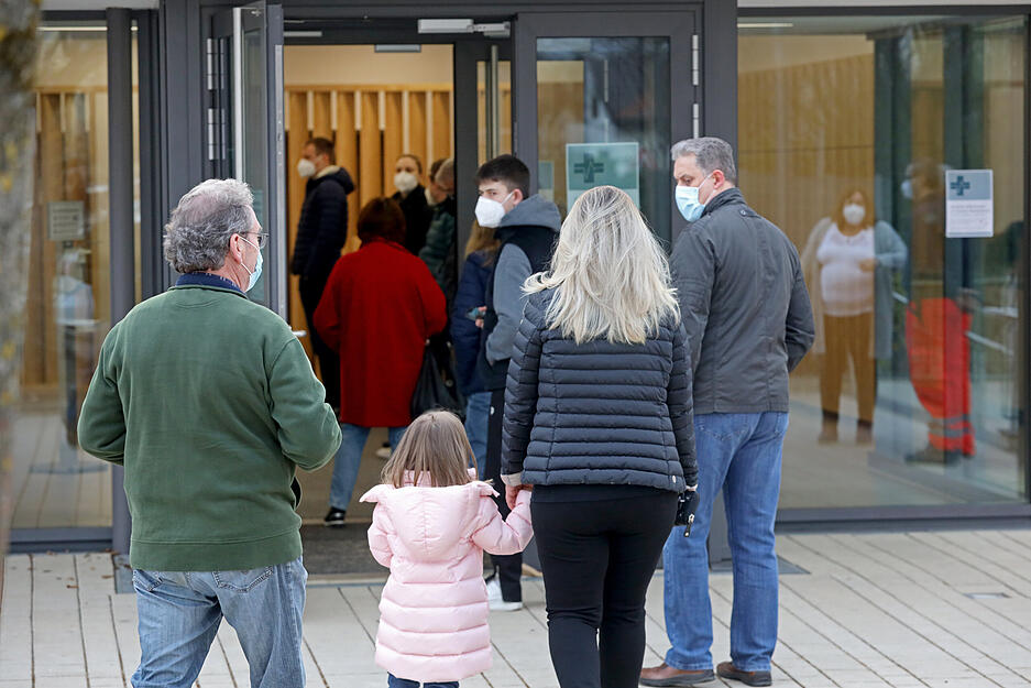 Er&ouml;ffnung Corona-Testzentrum Neuenstadt